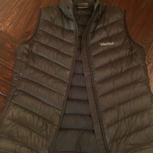 Marmot Small Black Puffer Vest
